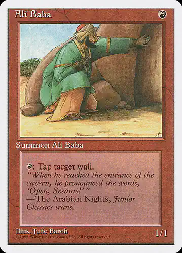 Ali Baba - 4ed Spoiler