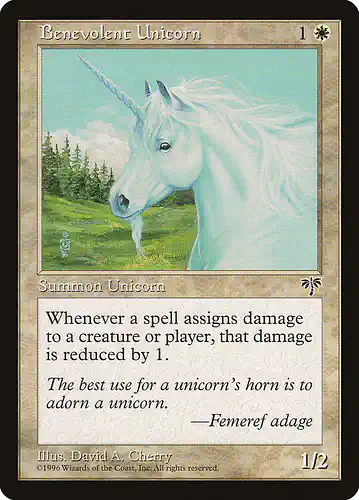 Benevolent Unicorn - mir Spoiler