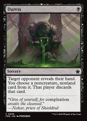 Duress - fdn Spoiler