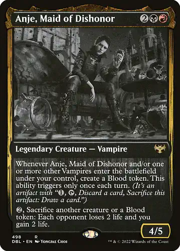 Anje, Maid of Dishonor - dbl Spoiler