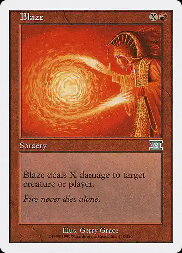 Blaze - 6ed Spoiler