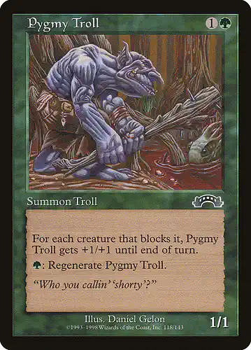 Pygmy Troll - exo Spoiler