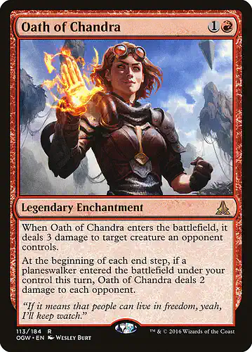 Oath of Chandra - ogw Spoiler