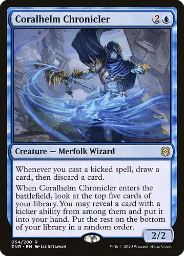 Coralhelm Chronicler - znr Spoiler