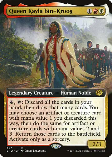 Queen Kayla bin-Kroog - bro Spoiler