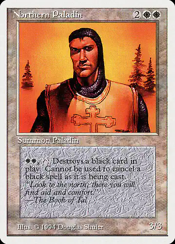 Northern Paladin - sum Spoiler