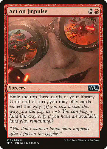 Act on Impulse - m15 Spoiler