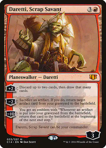 Daretti, Scrap Savant - c14 Spoiler