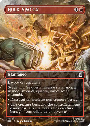 HULK SMASH! - msh Spoiler