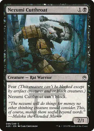 Nezumi Cutthroat - a25 Spoiler