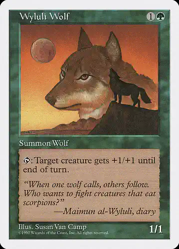 Wyluli Wolf - 5ed Spoiler