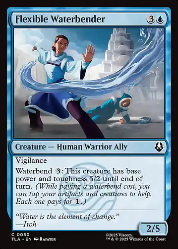Flexible Waterbender - tla Spoiler