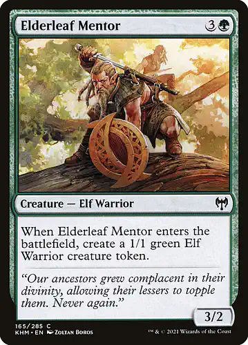 Elderleaf Mentor - khm Spoiler