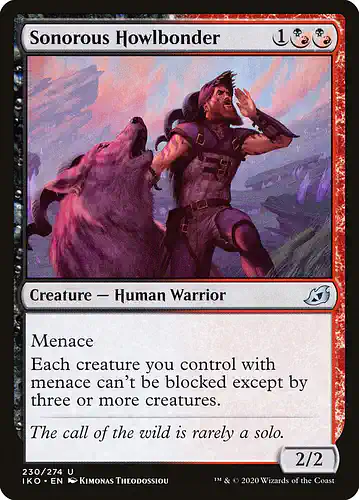Sonorous Howlbonder - iko Spoiler
