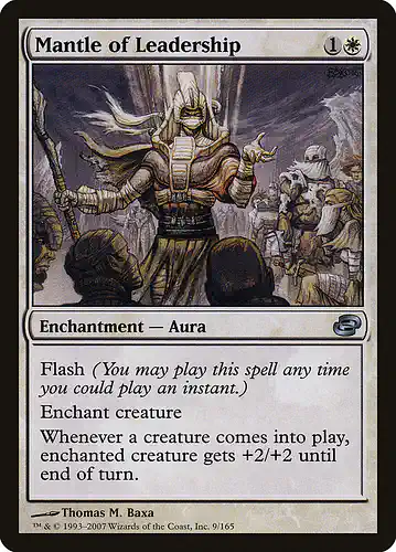 Mantle of Leadership - plc Spoiler