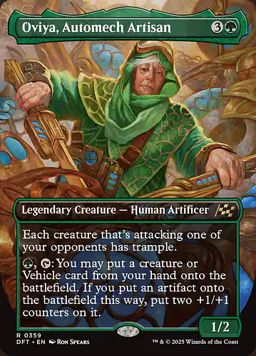 Oviya, Automech Artisan - dft Spoiler