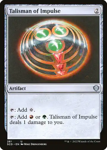 Talisman of Impulse - scd Spoiler