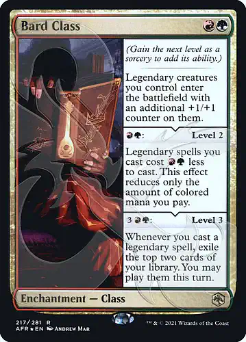 Bard Class - afr Spoiler
