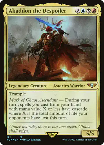 Abaddon the Despoiler - 40k Spoiler