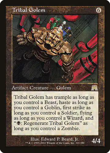 Tribal Golem - ons Spoiler