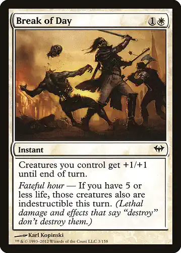 Break of Day - dka Spoiler