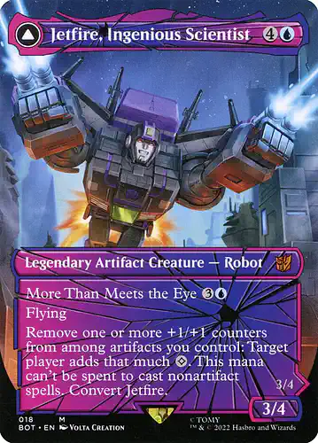 Jetfire, Ingenious Scientist - bot Spoiler
