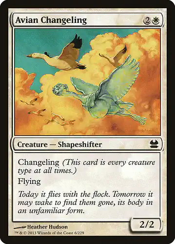 Avian Changeling - mma Spoiler