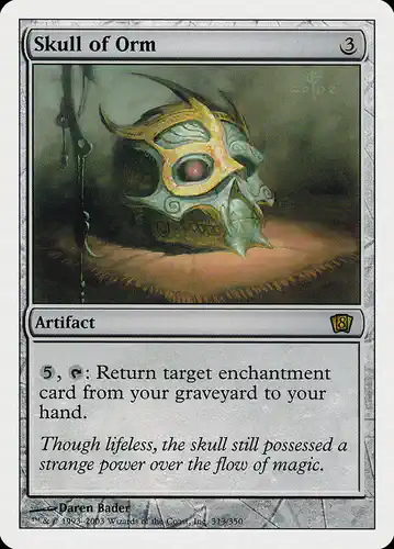 Skull of Orm - 8ed Spoiler