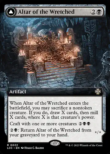 Altar of the Wretched - lcc Spoiler