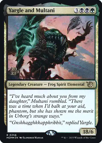 Yargle and Multani - mom Spoiler