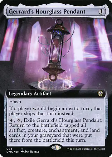 Gerrard's Hourglass Pendant - dmc Spoiler