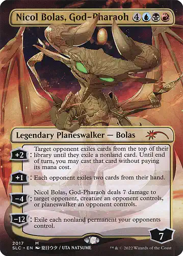 Nicol Bolas, God-Pharaoh - slc Spoiler