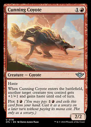 Cunning Coyote - otj Spoiler