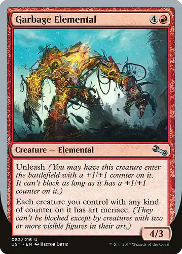 Garbage Elemental - ust Spoiler