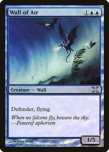 Wall of Air - 10e Spoiler
