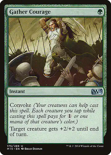 Gather Courage - m15 Spoiler