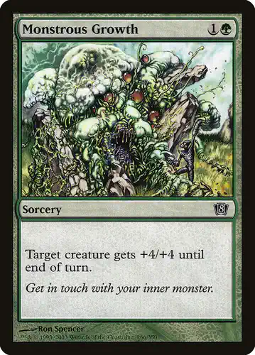 Monstrous Growth - 8ed Spoiler