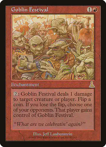 Goblin Festival - uds Spoiler