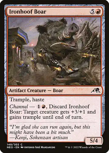Ironhoof Boar - neo Spoiler