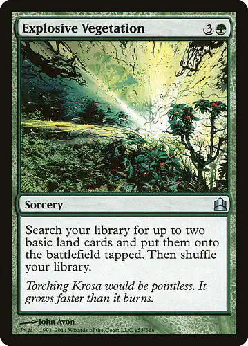 Explosive Vegetation - cmd Spoiler