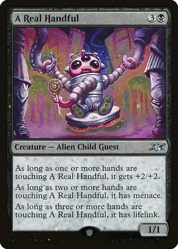 A Real Handful - unf Spoiler