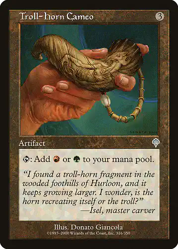 Troll-Horn Cameo - inv Spoiler
