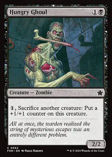 Hungry Ghoul - fdn Spoiler