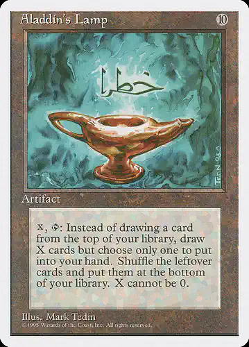 Aladdin's Lamp - 4ed Spoiler