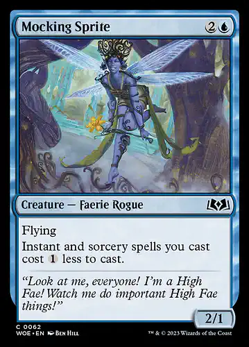 Mocking Sprite - woe Spoiler