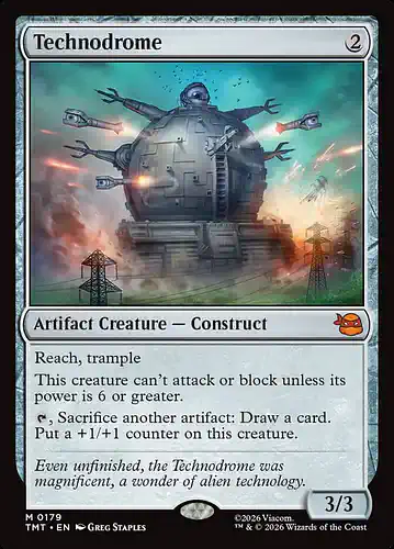 Technodrome - tmt Spoiler