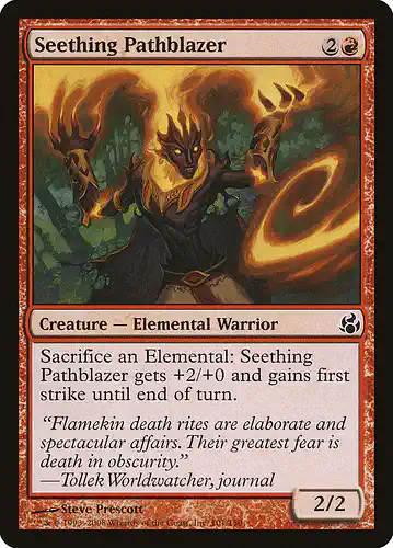 Seething Pathblazer - mor Spoiler