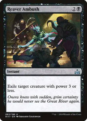 Reaver Ambush - rix Spoiler