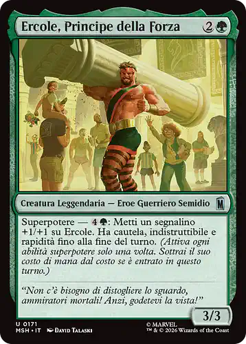 Hercules, Prince of Power - msh Spoiler
