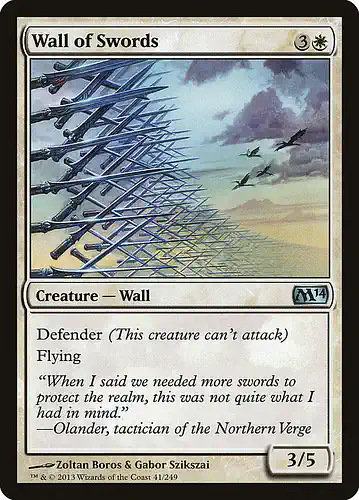 Wall of Swords - m14 Spoiler